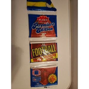 1990 Fleer Football 45 Card Factory Sealed Rack Pack - Marcus Allen, Taylor LT